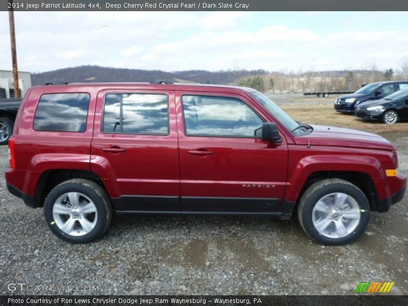 Deep Cherry Red Crystal Pearl / Dark Slate Gray 2014 Jeep Patriot Latitude 4x4