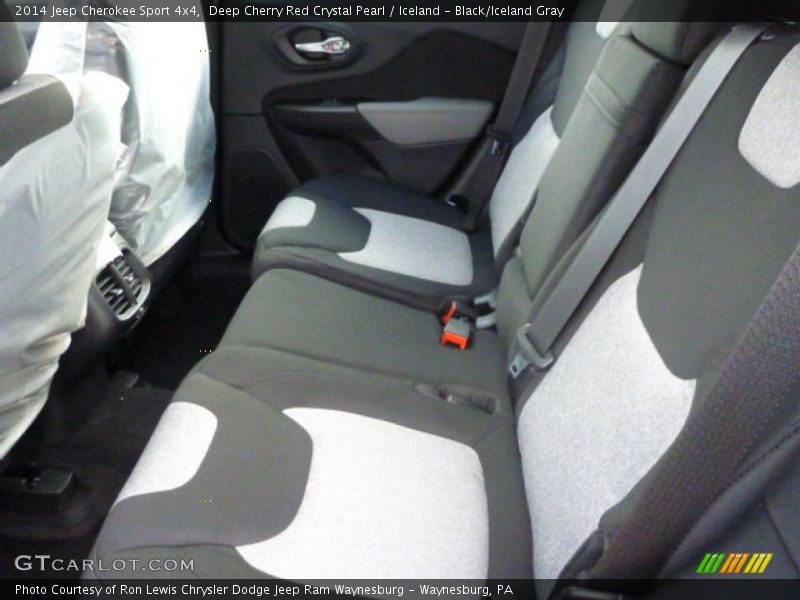 Deep Cherry Red Crystal Pearl / Iceland - Black/Iceland Gray 2014 Jeep Cherokee Sport 4x4