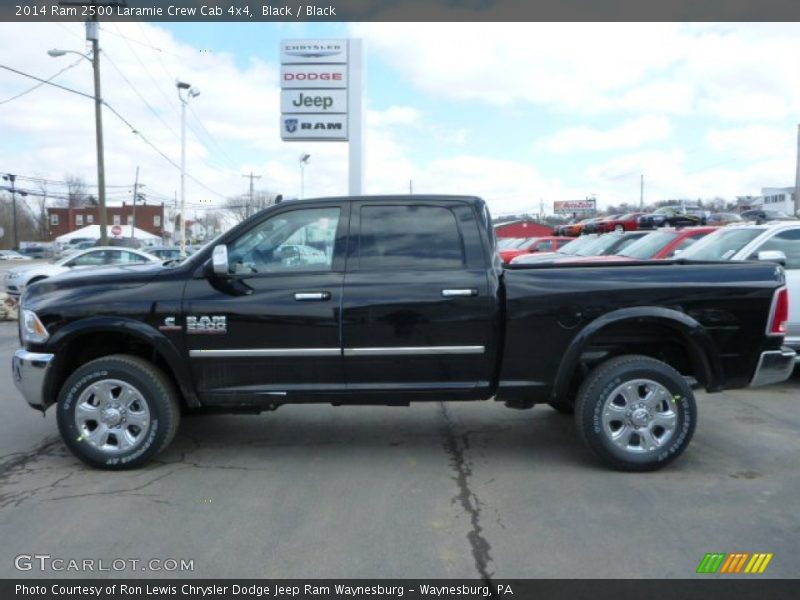 Black / Black 2014 Ram 2500 Laramie Crew Cab 4x4