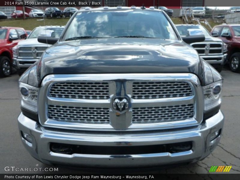 Black / Black 2014 Ram 2500 Laramie Crew Cab 4x4
