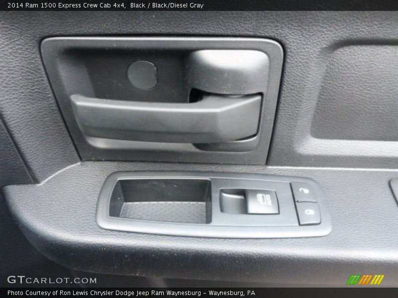 Black / Black/Diesel Gray 2014 Ram 1500 Express Crew Cab 4x4