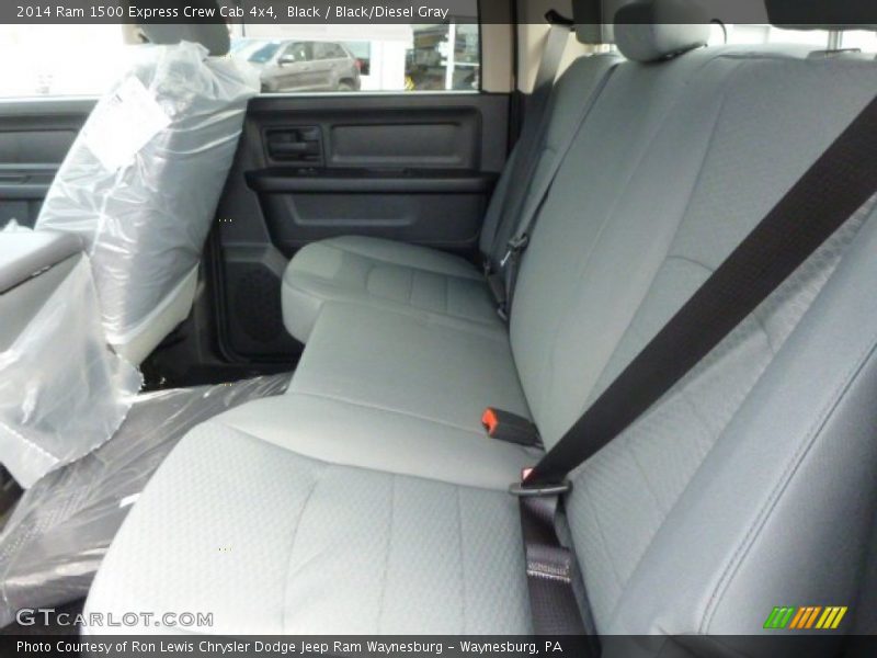 Black / Black/Diesel Gray 2014 Ram 1500 Express Crew Cab 4x4