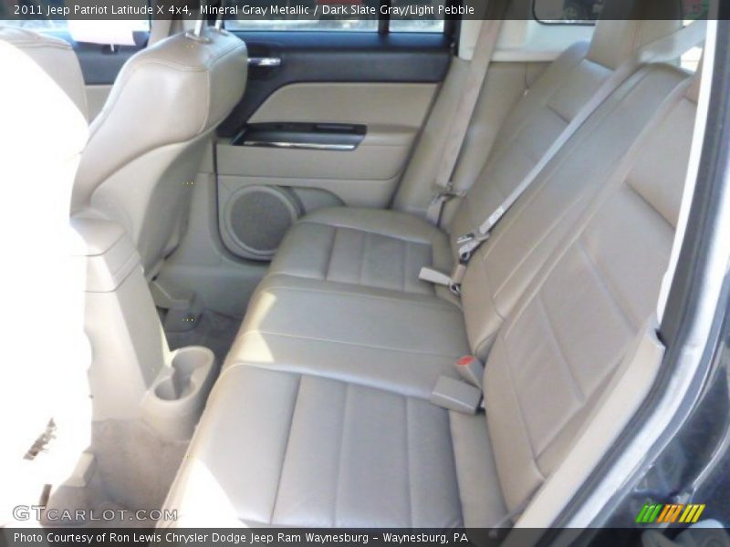 Mineral Gray Metallic / Dark Slate Gray/Light Pebble 2011 Jeep Patriot Latitude X 4x4