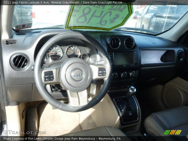 Mineral Gray Metallic / Dark Slate Gray/Light Pebble 2011 Jeep Patriot Latitude X 4x4