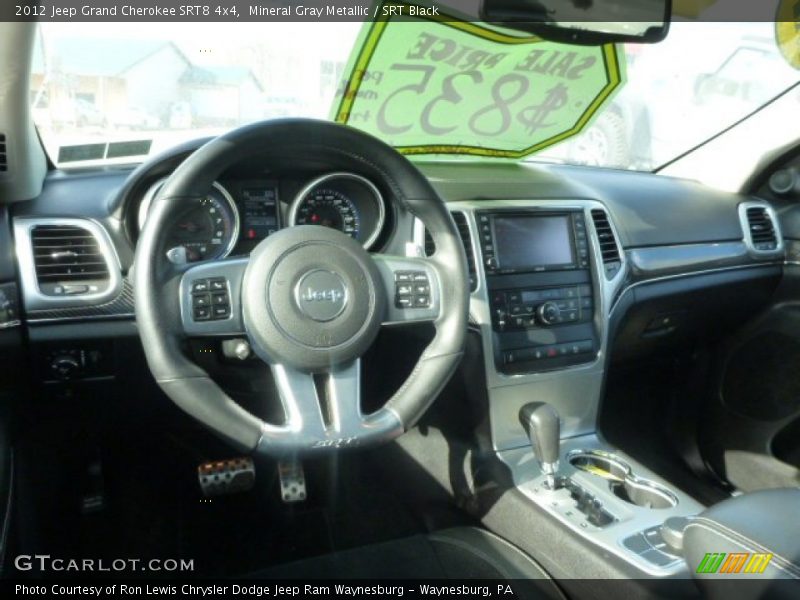 Mineral Gray Metallic / SRT Black 2012 Jeep Grand Cherokee SRT8 4x4