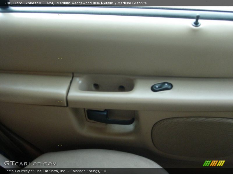 Medium Wedgewood Blue Metallic / Medium Graphite 2000 Ford Explorer XLT 4x4