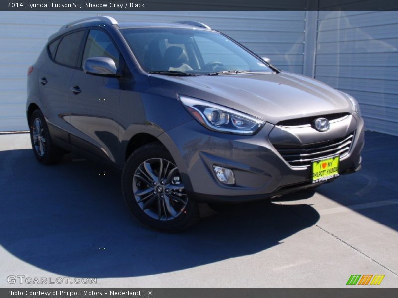 Shadow Gray / Black 2014 Hyundai Tucson SE