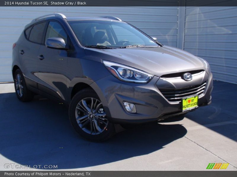 Shadow Gray / Black 2014 Hyundai Tucson SE