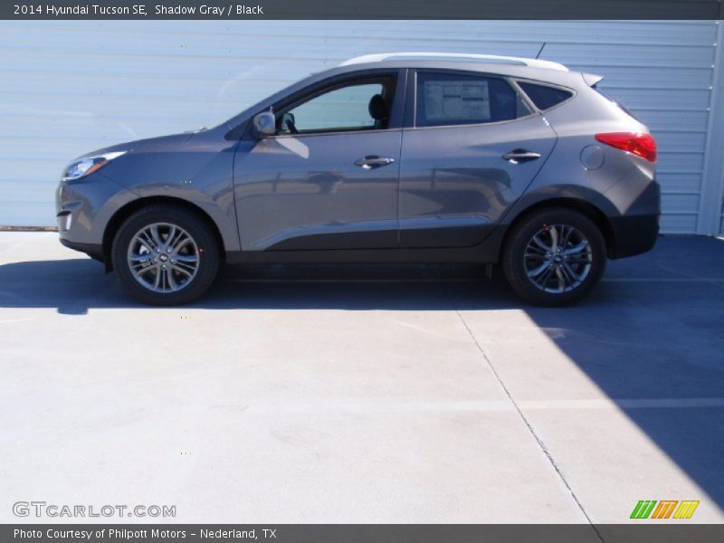 Shadow Gray / Black 2014 Hyundai Tucson SE