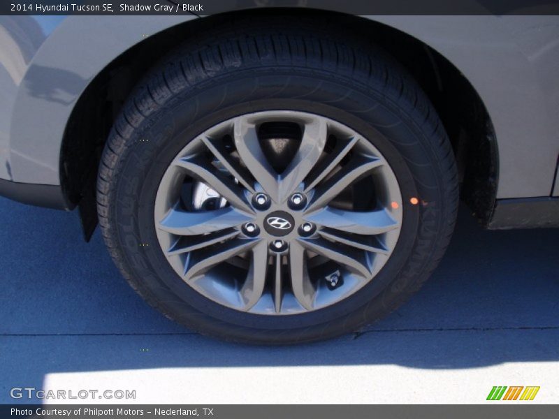 Shadow Gray / Black 2014 Hyundai Tucson SE