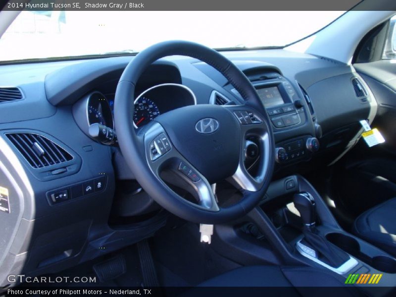 Shadow Gray / Black 2014 Hyundai Tucson SE