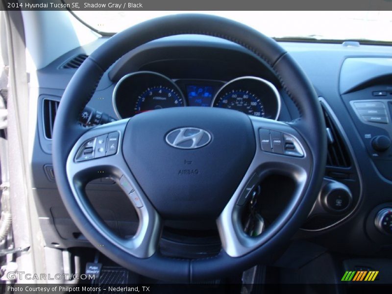 Shadow Gray / Black 2014 Hyundai Tucson SE