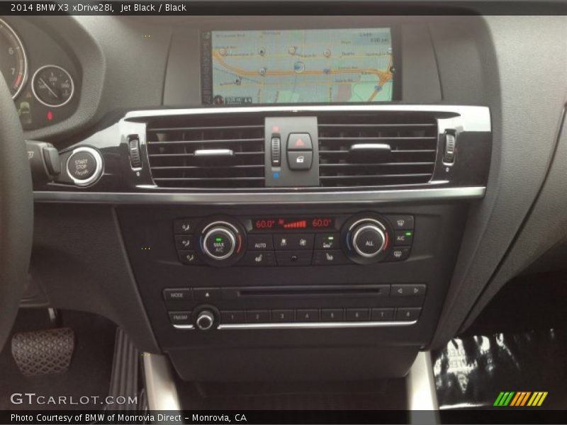 Jet Black / Black 2014 BMW X3 xDrive28i