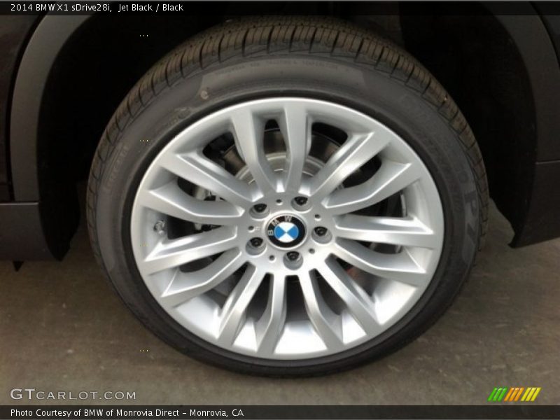Jet Black / Black 2014 BMW X1 sDrive28i