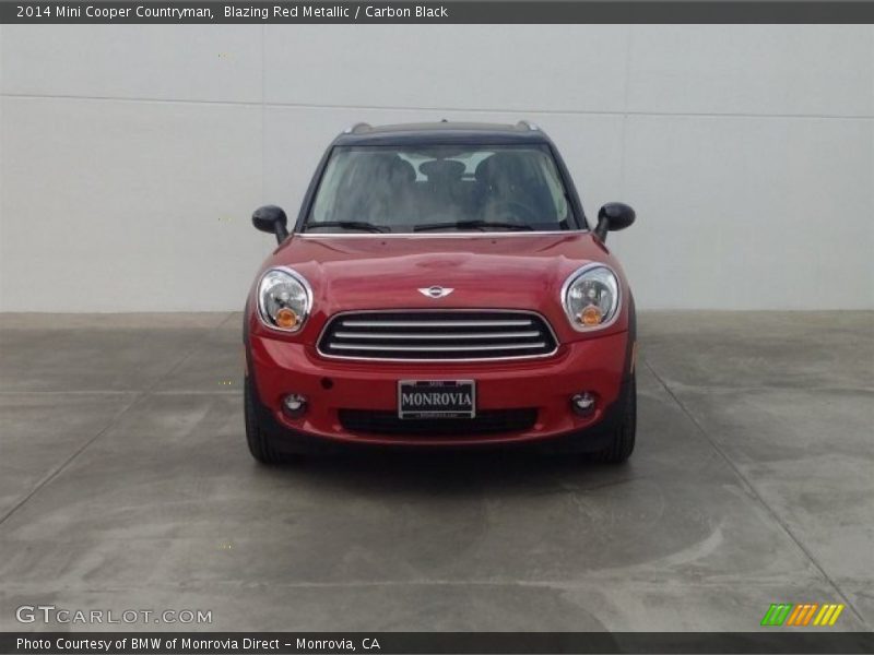 Blazing Red Metallic / Carbon Black 2014 Mini Cooper Countryman