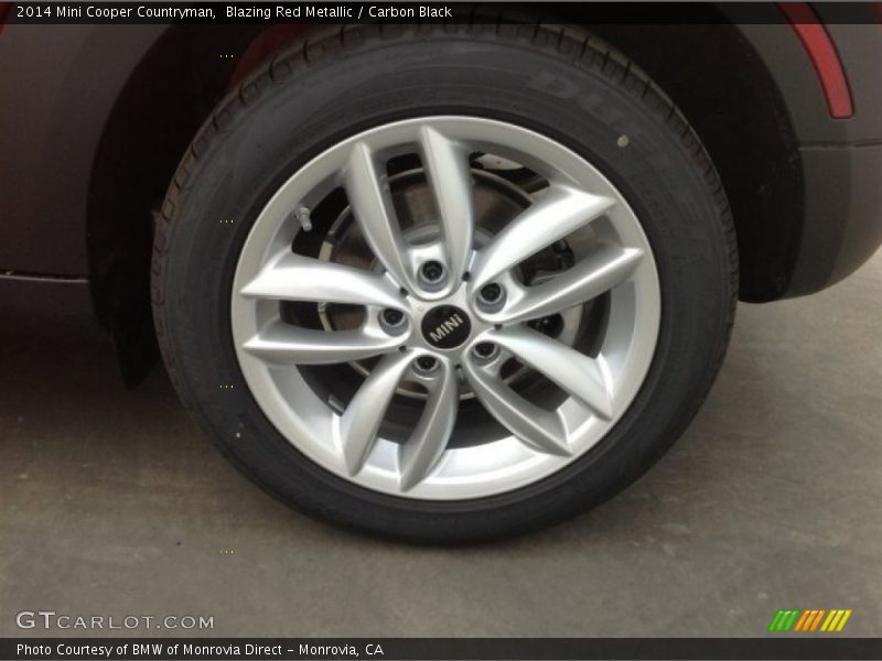 Blazing Red Metallic / Carbon Black 2014 Mini Cooper Countryman