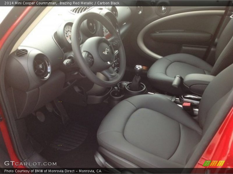 Blazing Red Metallic / Carbon Black 2014 Mini Cooper Countryman