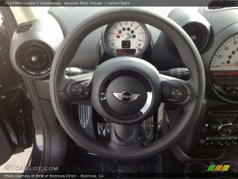 Absolute Black Metallic / Carbon Black 2014 Mini Cooper S Countryman