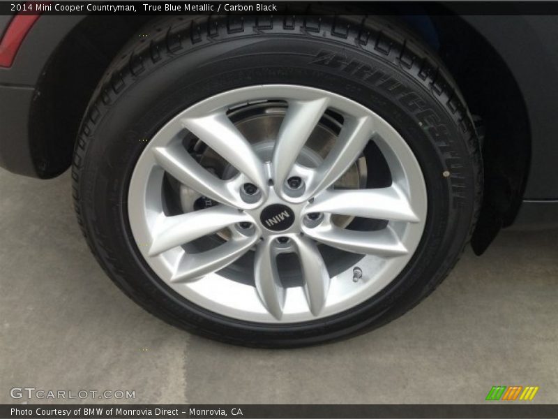 True Blue Metallic / Carbon Black 2014 Mini Cooper Countryman