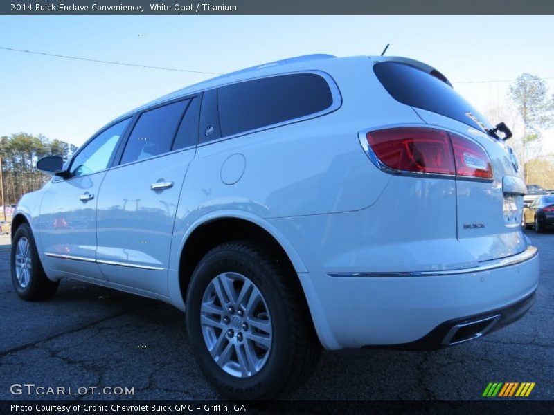 White Opal / Titanium 2014 Buick Enclave Convenience