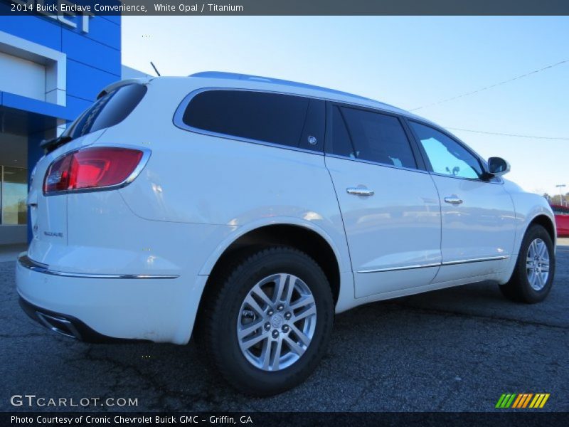 White Opal / Titanium 2014 Buick Enclave Convenience