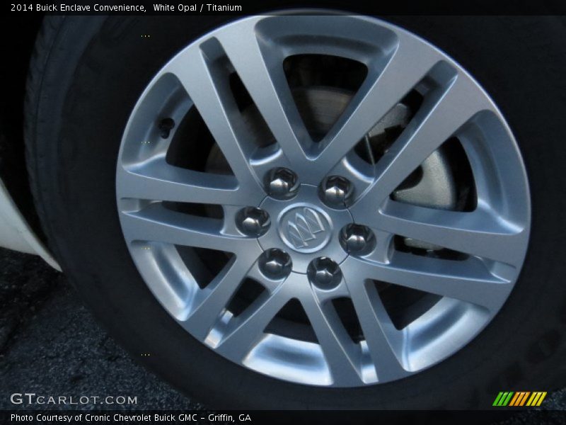 White Opal / Titanium 2014 Buick Enclave Convenience
