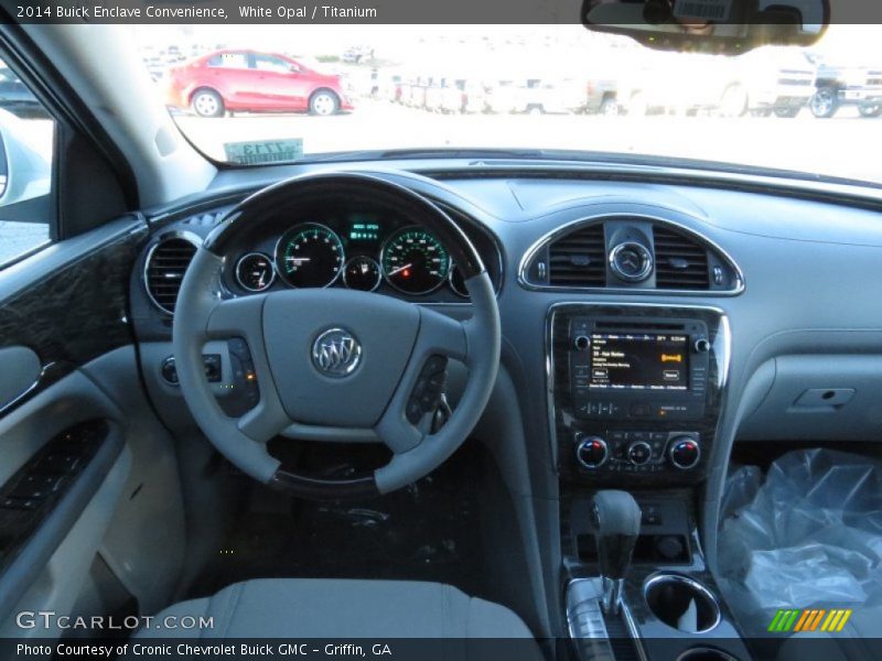 White Opal / Titanium 2014 Buick Enclave Convenience