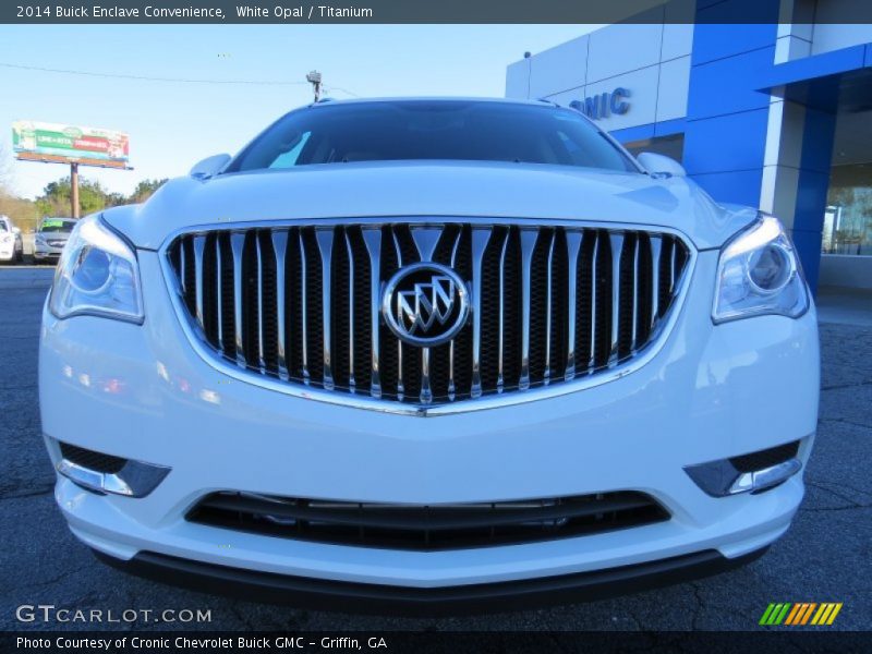 White Opal / Titanium 2014 Buick Enclave Convenience
