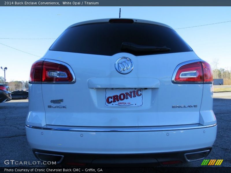 White Opal / Titanium 2014 Buick Enclave Convenience