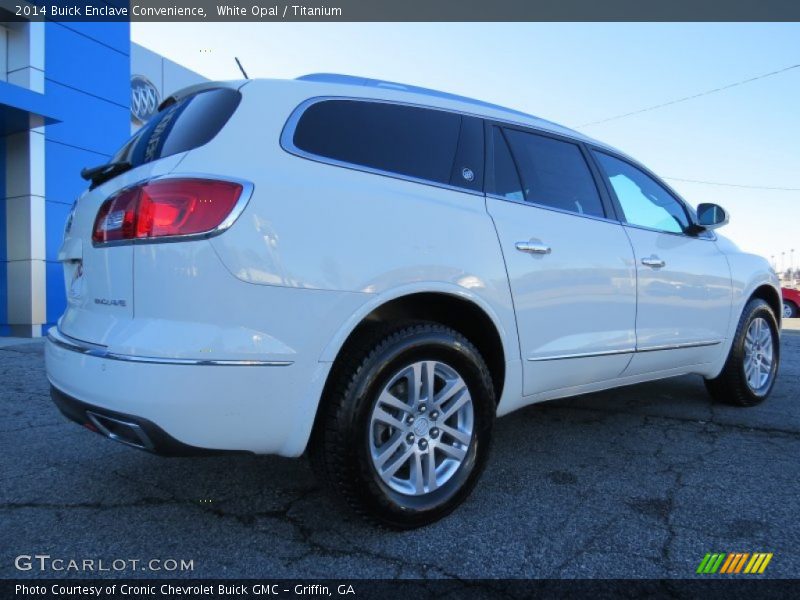 White Opal / Titanium 2014 Buick Enclave Convenience