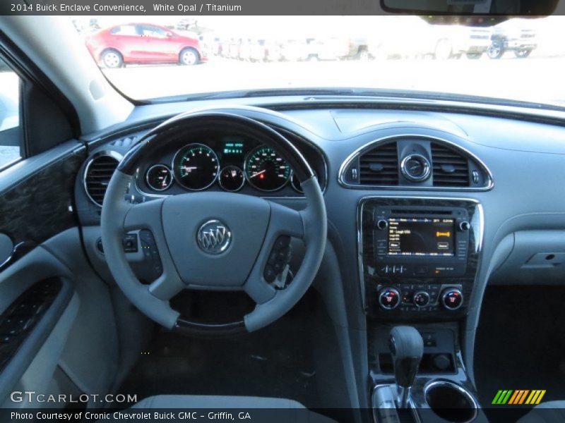 White Opal / Titanium 2014 Buick Enclave Convenience