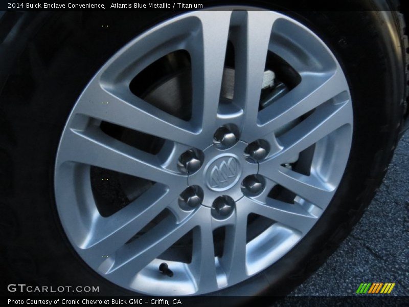 Atlantis Blue Metallic / Titanium 2014 Buick Enclave Convenience