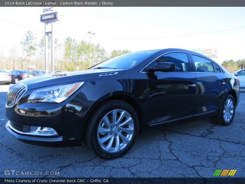 Carbon Black Metallic / Ebony 2014 Buick LaCrosse Leather
