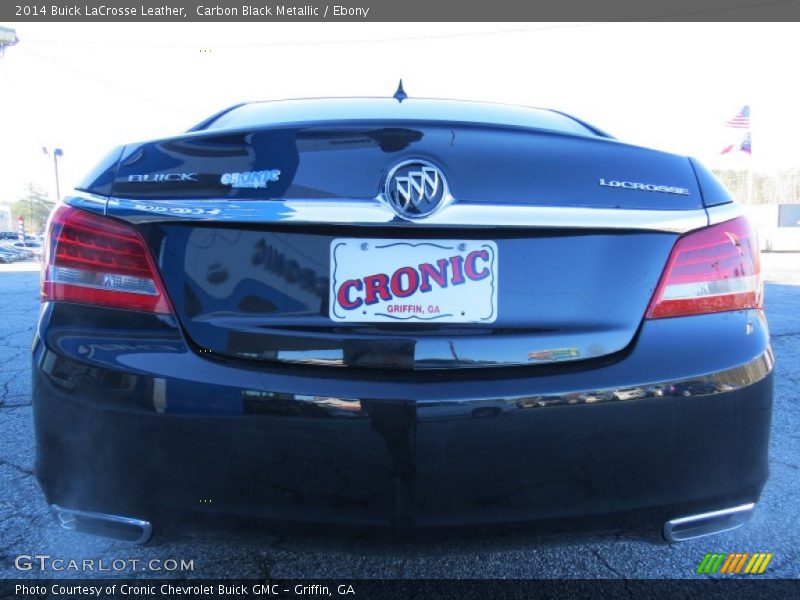Carbon Black Metallic / Ebony 2014 Buick LaCrosse Leather