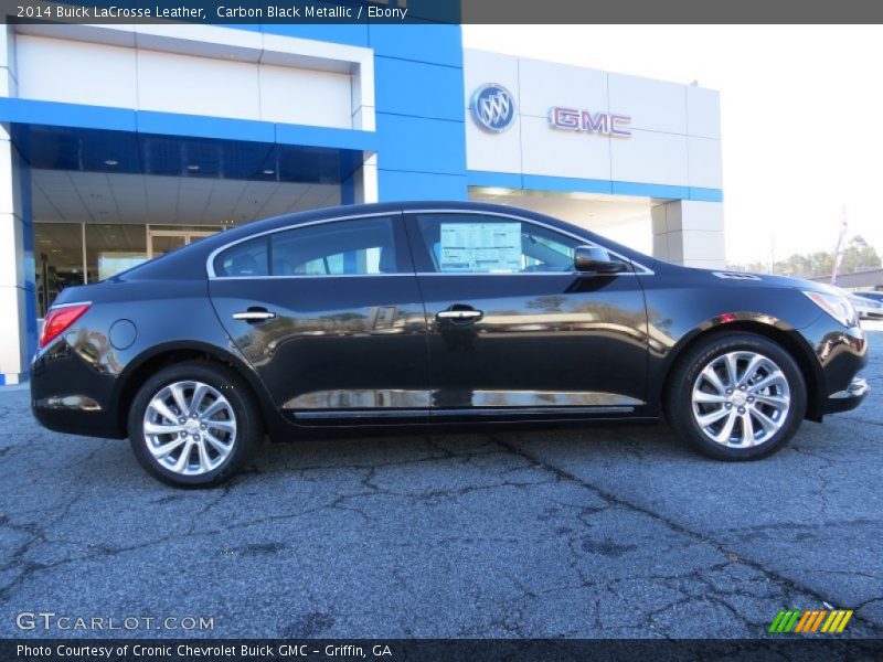 Carbon Black Metallic / Ebony 2014 Buick LaCrosse Leather