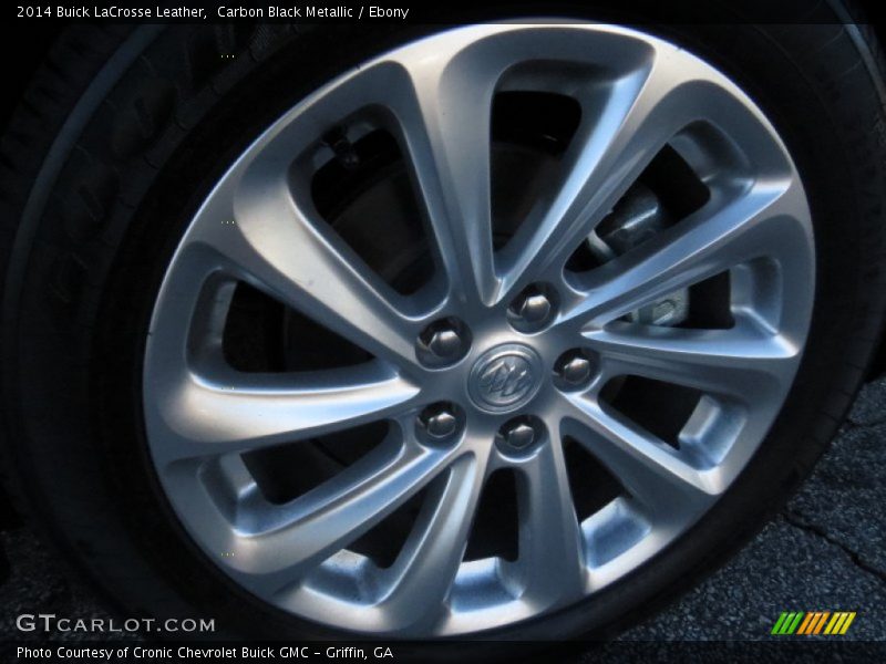 Carbon Black Metallic / Ebony 2014 Buick LaCrosse Leather