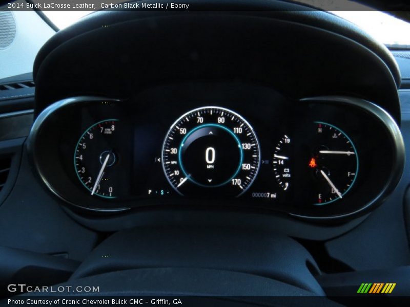 Carbon Black Metallic / Ebony 2014 Buick LaCrosse Leather