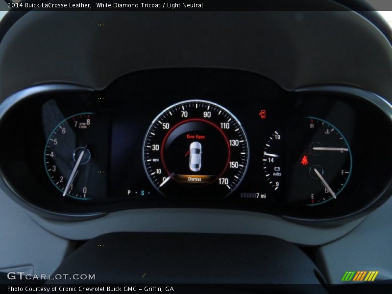 White Diamond Tricoat / Light Neutral 2014 Buick LaCrosse Leather