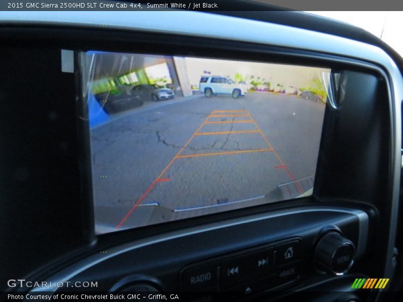 Summit White / Jet Black 2015 GMC Sierra 2500HD SLT Crew Cab 4x4