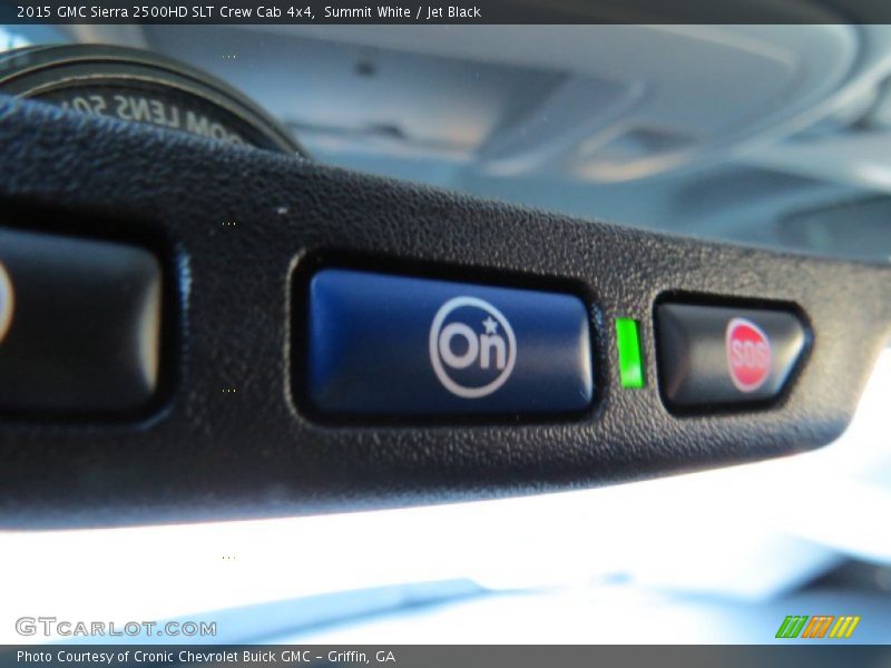 Summit White / Jet Black 2015 GMC Sierra 2500HD SLT Crew Cab 4x4
