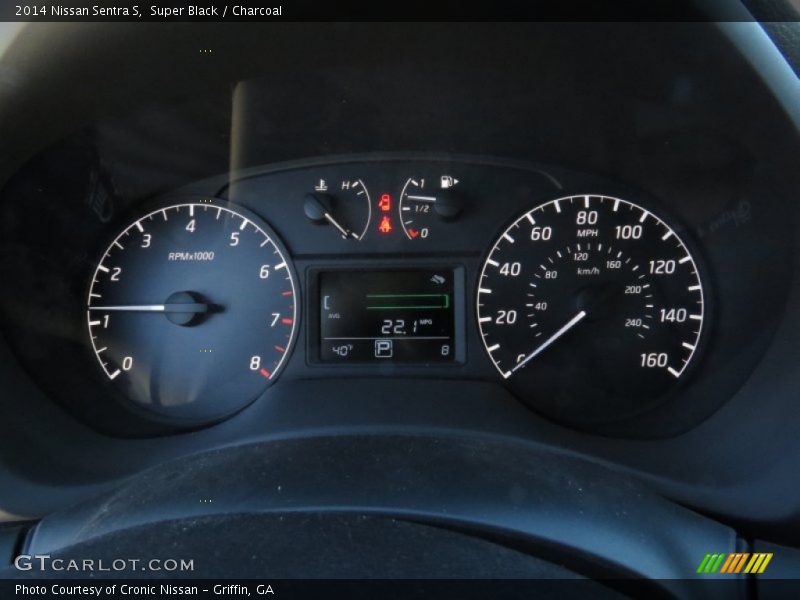 Super Black / Charcoal 2014 Nissan Sentra S