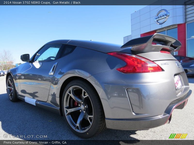 Gun Metallic / Black 2014 Nissan 370Z NISMO Coupe