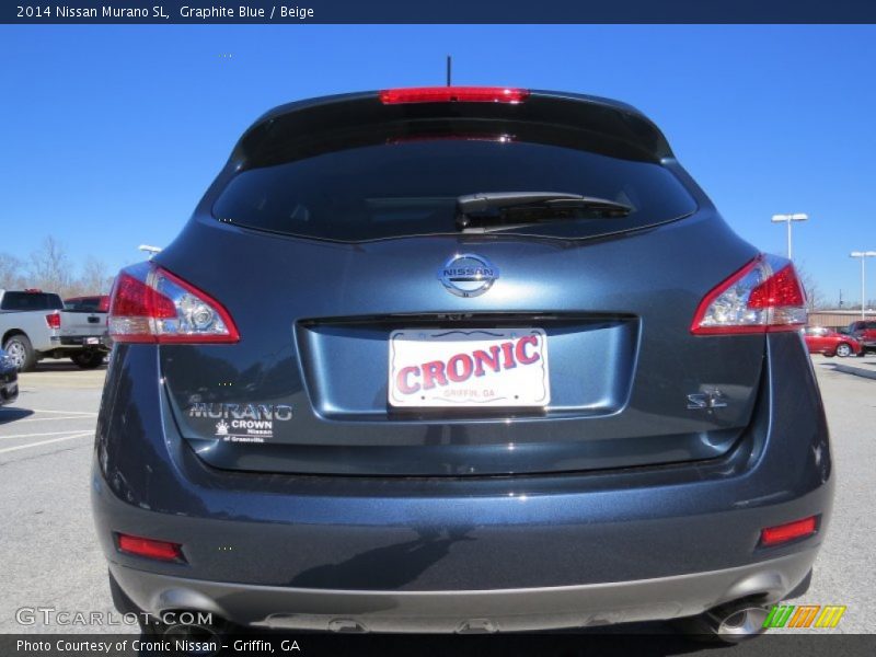 Graphite Blue / Beige 2014 Nissan Murano SL