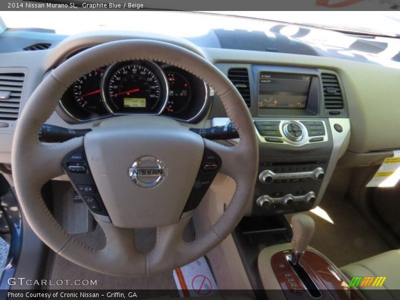 Graphite Blue / Beige 2014 Nissan Murano SL