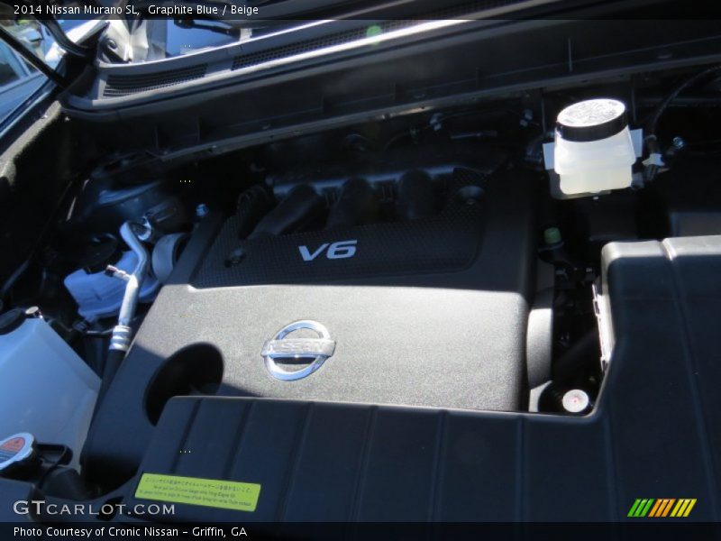 Graphite Blue / Beige 2014 Nissan Murano SL