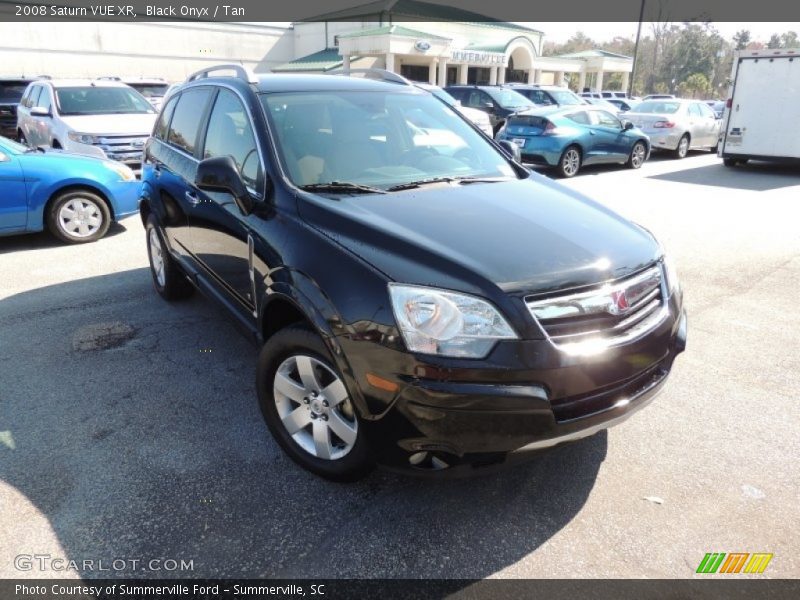 Black Onyx / Tan 2008 Saturn VUE XR
