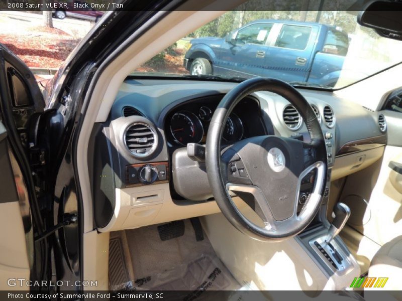 Black Onyx / Tan 2008 Saturn VUE XR