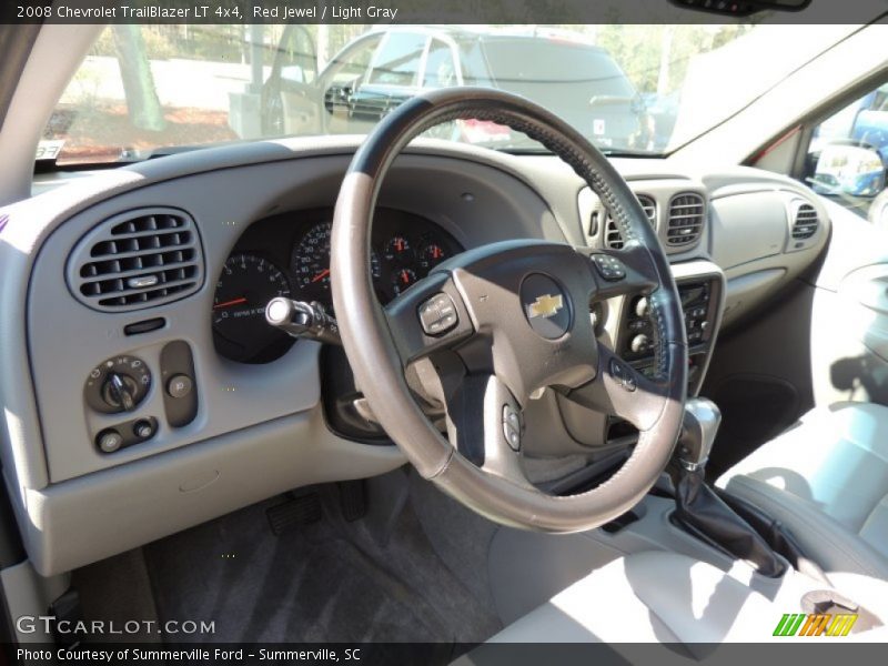 Red Jewel / Light Gray 2008 Chevrolet TrailBlazer LT 4x4