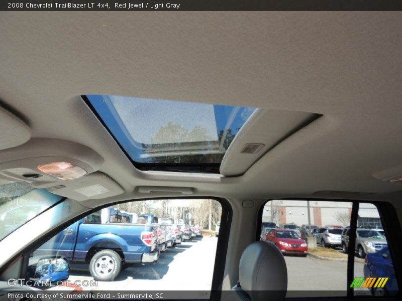 Red Jewel / Light Gray 2008 Chevrolet TrailBlazer LT 4x4