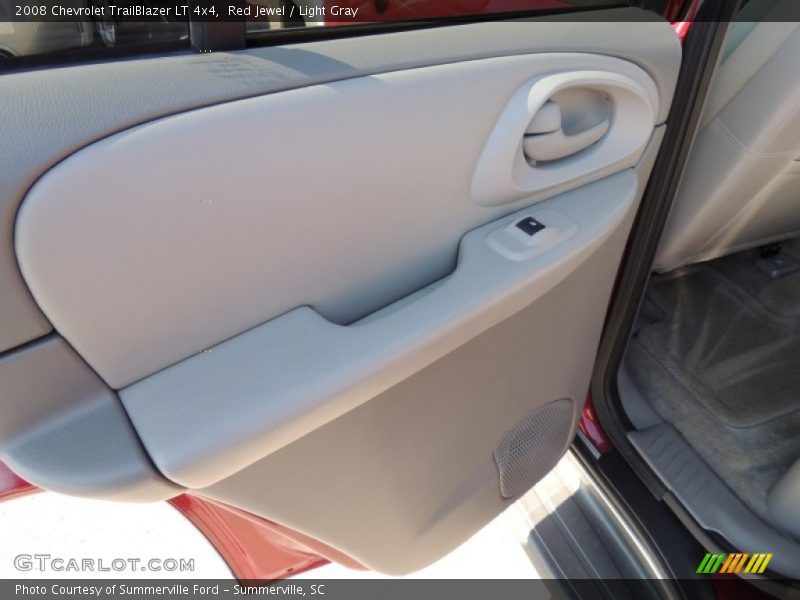 Red Jewel / Light Gray 2008 Chevrolet TrailBlazer LT 4x4